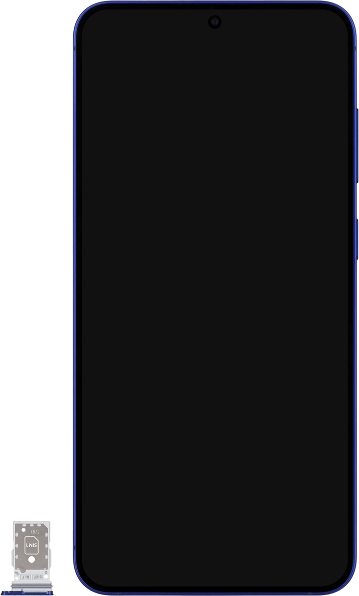 Turn your SIM as illustrated in the SIM holder and place it in the SIM holder.