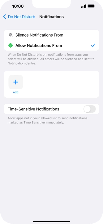 Press the indicator next to Press the indicator next to