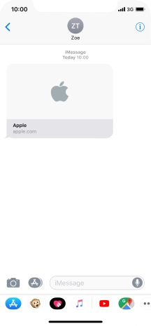 Go to the required message.
