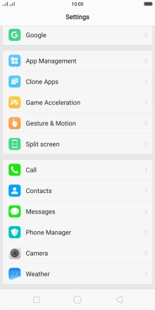 Press App Management.
