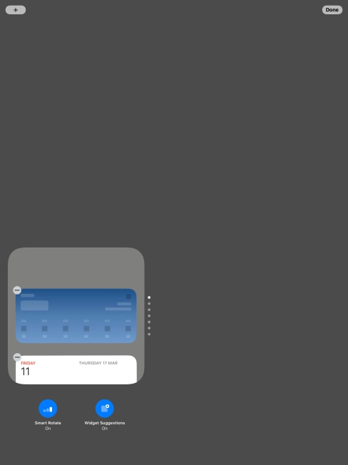 Press Smart Rotate to turn the function on or off.