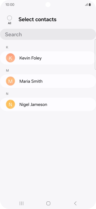 Press the field above 