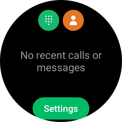 Press the keypad icon and key in the required number.