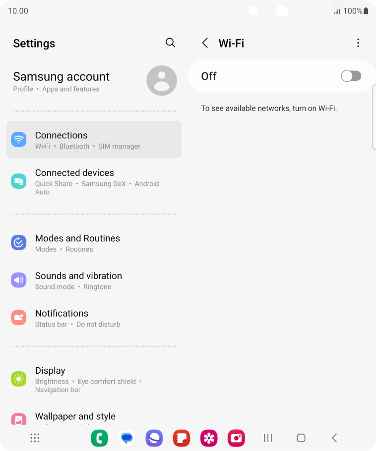 Press the indicator to turn on the function.