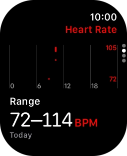 Press the Digital Crown several times to return to the main menu.