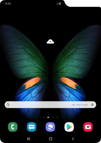When the battery charging icon is displayed, the battery is charging. When the battery charging icon is displayed, the battery is charging.