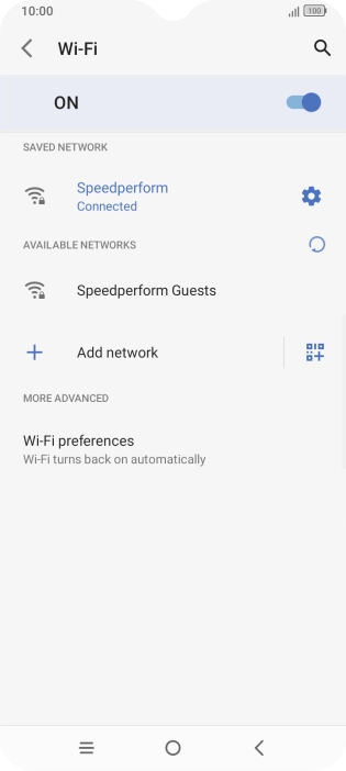 Press the Home key to return to the home screen. Press the Home key to return to the home screen.