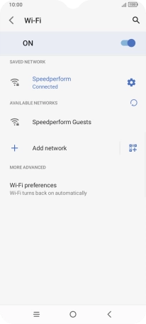 Press the Home key to return to the home screen. Press the Home key to return to the home screen.