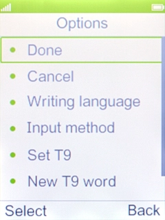 Select Done. Select Done.
