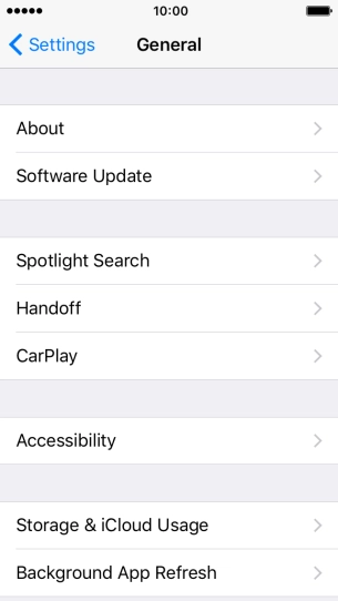 Press Software Update. If a new software version is available, it's displayed. Follow the instructions on the screen to update the phone software.