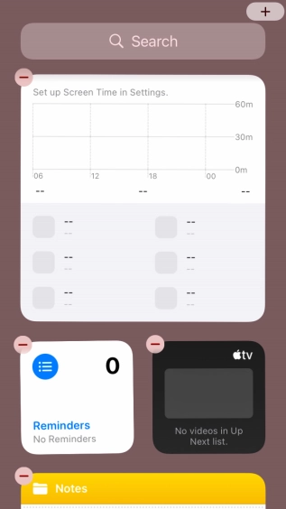 Press the add icon.