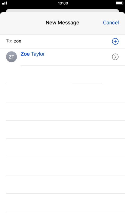 Press the required contact.