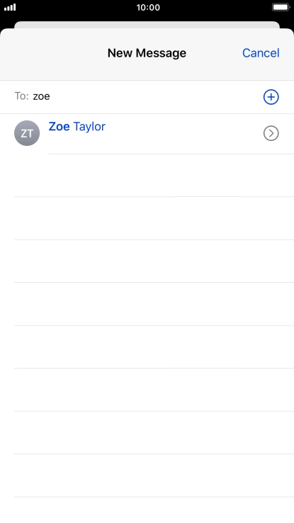 Press the required contact.