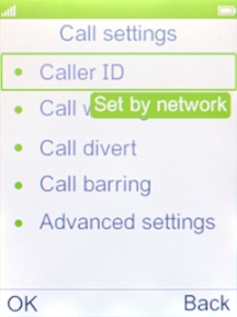 Select Call divert. Select Call divert.