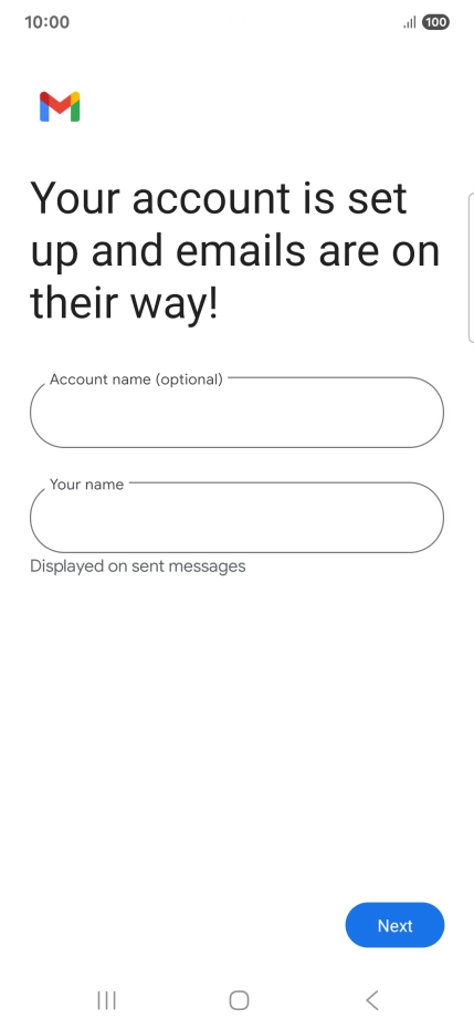 Press the field below 