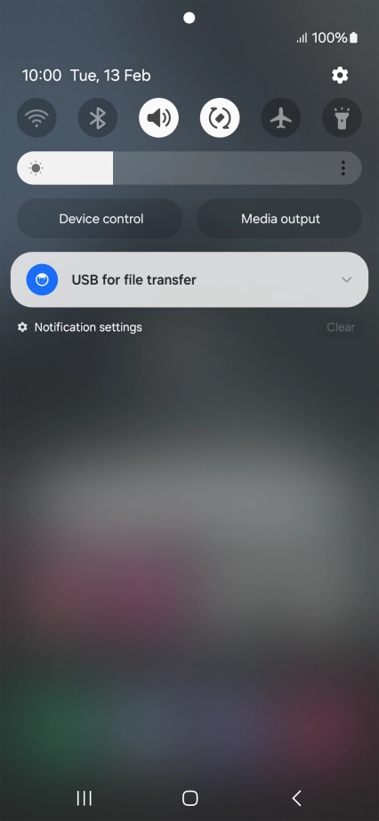 Press the drop down list.
