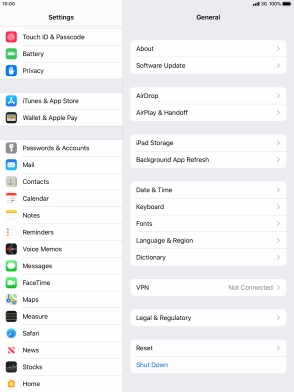 Press Touch ID & Passcode.