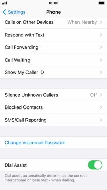 Press Silence Unknown Callers.