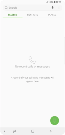Press the menu icon. Press the menu icon.