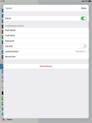 Press Authentication.