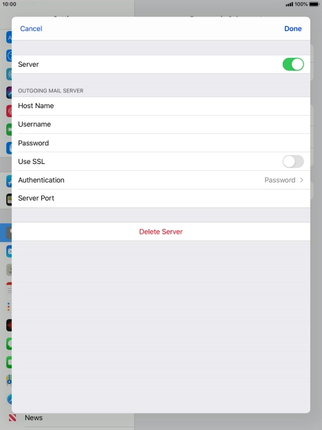 Press Authentication.