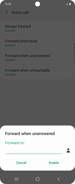 Key in +61414121121 and press Enable. Key in +61414121121 and press Enable.