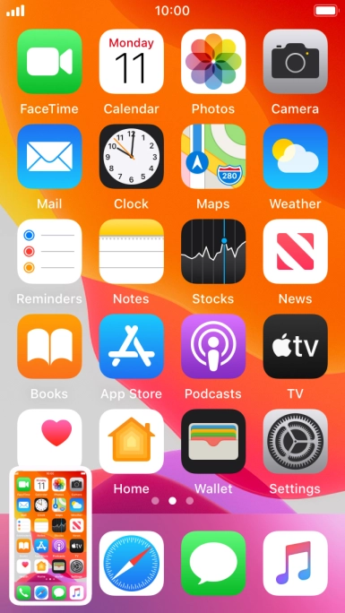 To edit your screenshot, press the screenshot and follow the instructions on the screen to make the required changes.