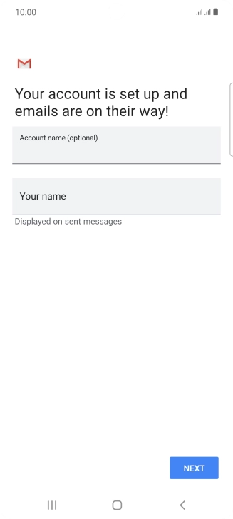 Press the field below 