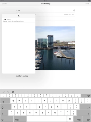 Press the required contact. Press the required contact.