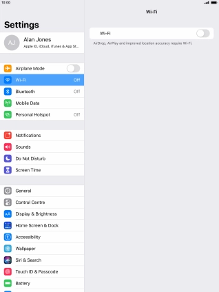 Press the indicator next to Press the indicator next to