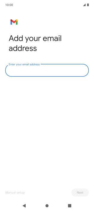 Press the field below 