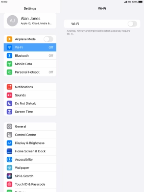 Press the indicator next to Press the indicator next to