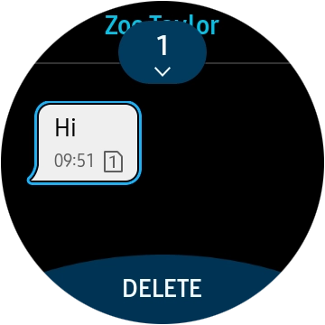 Press DELETE. Press DELETE.