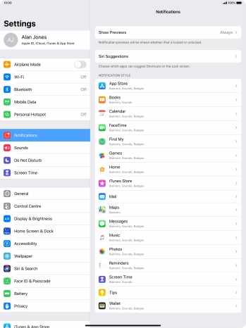 Press Show Previews.