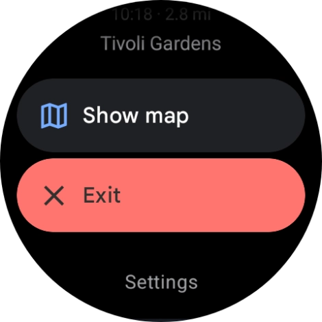 Press Exit. Press Exit.