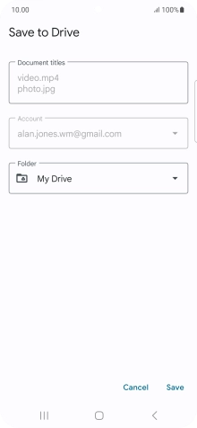 Press the field below 