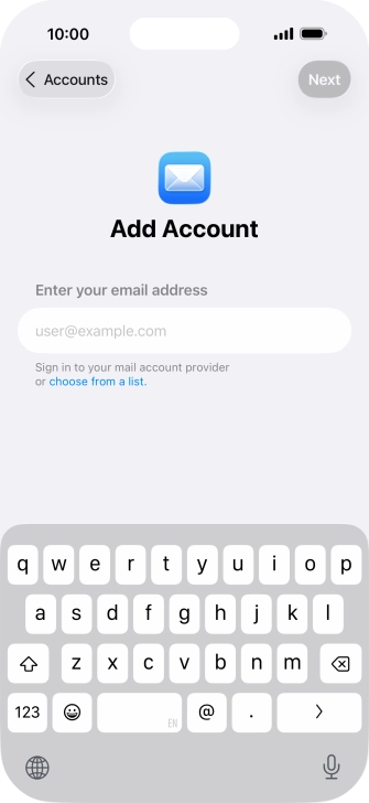 Press arrow left. Press arrow left.