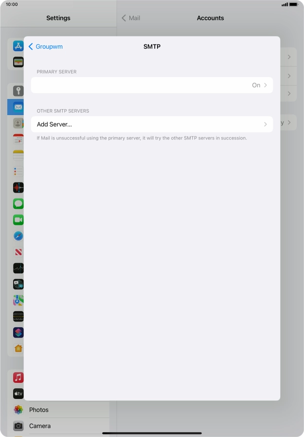 Press the field below Press the field below