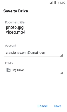 Press the drop down list below 