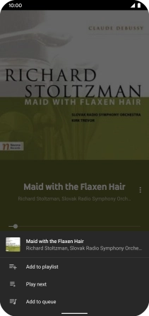 Press Add to playlist.