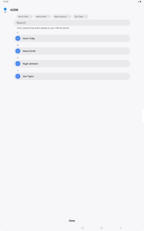Press Done. Press Done.