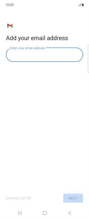 Press the field below 