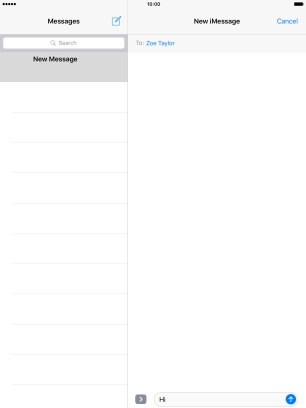Press arrow right. Press arrow right.