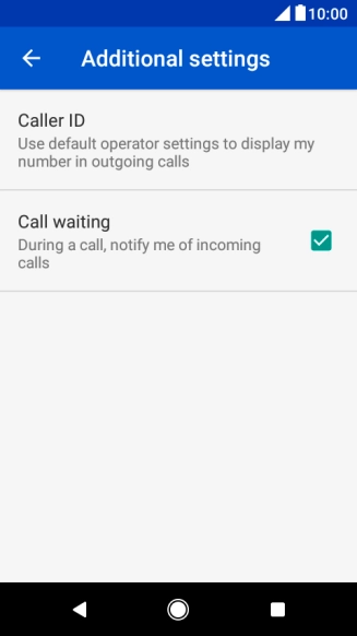 Press Caller ID. Press Caller ID.