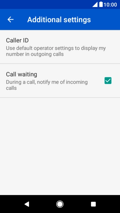 Press Caller ID. Press Caller ID.