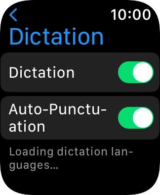Press the Digital Crown twice to return to the home screen.