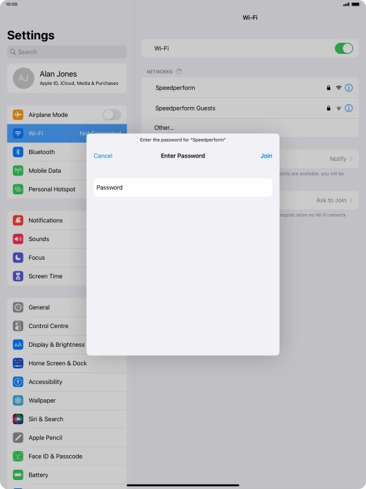 Press Join. Press Join.
