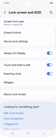 Press Screen lock type and key in the additional phone lock code you created earlier. Press Screen lock type and key in the additional phone lock code you created earlier.