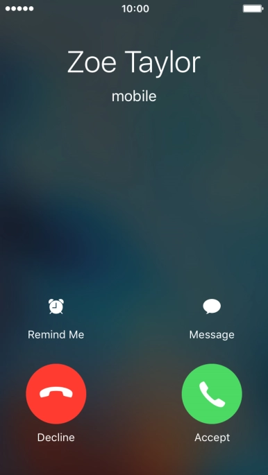 If the screen lock is turned off, press Accept.