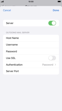 Press Authentication.